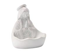 Virgin Mary Rosary Holder, Catholic Blessed Virgin Mary Statue, Prayer Rosarys Box Religious Gift, Resin Home Tabletop Decor, For Porch Mantel Windowsill Church Living Room Meditation Relaxing
