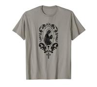 Virgin Mary Shirt Rosary tshirt Mother of Jesus tee T-Shirt