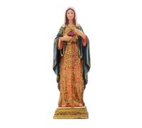 Virgin Mary Statue Sacred Heart Figure Resin Sculpture 11.25 inch Savior Figurine Catholic Religious Gift Home Chapel Decoration