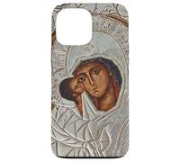 Virgin Mary with Jesus Eastern Orthodox Icon Case for iPhone 13 Pro Max
