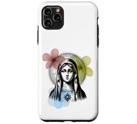 Virgin Mary with Vintage Flowers graphic Case for iPhone 11 Pro Max