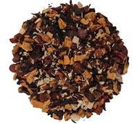 Virgin Pina Colada Alcohol Free Loose Leaf Fruit Herbal Blend for Hot or Iced Tea in a Choice of Quantities (500g in Resealable Pouch)