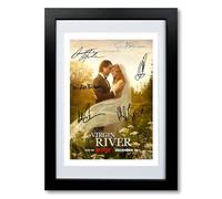 Virgin River cast signed autograph poster photo print framed memorabilia tv show series season gift Alexandra Breckenridge Martin Henderson (A3 poster only)
