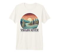 Virgin River T-Shirt Retro Minimalist River Virgin Premium T-Shirt
