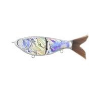 Virgin Signs, Unpainted Bait - 2 Segment Slide Bait with Flexible Tail, Artificial Lure, Freshwater and Saltwater Accessory