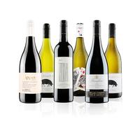 Virgin Wines - Aussie Blockbusters Mix - 6 bottles (75cl) - red and white wine from Australia - Shiraz, Cabernet Sauvignon, Viognier, Chardonnay & Pinot Grigio