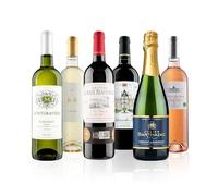 Virgin Wines - Best of Bordeaux Mixed Wine Case - 6 bottles (75 rench red wine, white wine, rosé wine & Crémant
