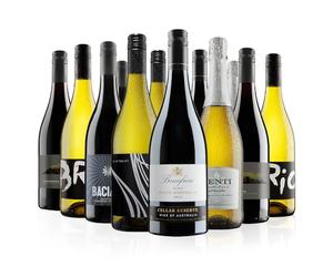 Virgin Wines - Celebratory Selection Mix - 12 bottles (75cl) - Prosecco, Australian Shiraz, Italian Pinot Grigio, French Sauvignon Blanc & more