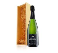 Virgin Wines - Champagne in Wooden Gift Box - 1 Bottle (75cl) - Premium French Sparkling Wine Gift
