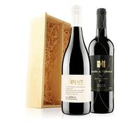Virgin Wines - Premium Red Duo in Red Wooden Box