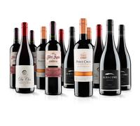 Virgin Wines Premium Red Wine Selection 12 Bottles (75Cl) In White White
