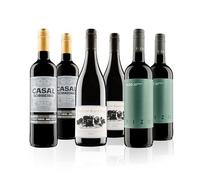 Virgin Wines - Red Wine Gift Selection - 6 Bottles (75cl) - Carinena, Shiraz & Pinotage