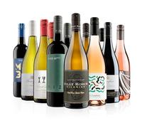 Virgin Wines - Vegan Friendly Wines - 12 bottles (75cl) - South African Shiraz Malbec, French Chardonnay Viognier, Italian Nero d'Avola & more