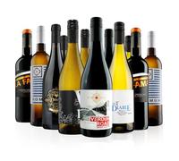 Virgin Wines - Vegan Friendly Wines - 12 bottles (75cl) - South African Shiraz Malbec, French Chardonnay Viognier, Italian Nero d'Avola & more