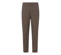 Virgin Wool Pixel Trousers Brown M / 2