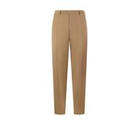 Virgin Wool Plain Trousers - male - Brooks Brothers - Straight Trousers - Beige - W38 - Trousers W38