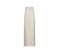 Virgin Wool Trousers - female - Dior - Wide Trousers - Beige - S - Trousers S