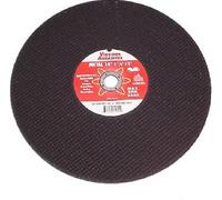 Virginia Abrasives Cut-Off Wheel for Metal, 424-15714 Bonded Blade, 14" x 1/8" x 20mm Reinforced Type 1 Cut-Off Wheels for High-Speed Portable Gas & Electric Chop Saws, Cutting Wheels - 10 Pack