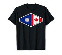 Virginia and Canada United in Roots T-Shirt