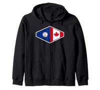 Virginia and Canada United in Roots Zip Hoodie
