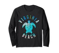 Virginia Beach Sea Turtle Vintage Pride Long Sleeve T-Shirt