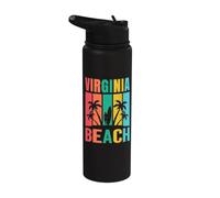 Virginia Beach Stainless Steel Insulated Water Bottle
