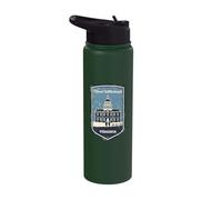 Virginia Colonial Willbshiragry Historic Building Landmark Stainless Steel Insulated Water Bottle