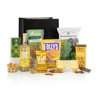 Virginia Hayward Alcohol Free Treats - Hampers & Gourmet Gifts, Chocolate Cake, Biscuits, Drink, and Snacks, Ideal Hamper Gifts for Women and Men, Great Presents for Father's Day, Retirement, Birthday