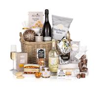 Virginia Hayward Christmas Hamper WINTER MAGIC HAMPER - Luxury festive gift basket with sparkling wine, Christmas pudding, iced fruit cake & more.