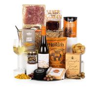 Virginia Hayward Hamper, The Grazing Gourmet - Hampers & Gourmet Gifts, Indulge in Cheeses, Wine, Olives, Antipasti, Crackers and Chutney, Luxurious Hamper Gifts for Women and Men