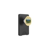 Virginia Landscape Vintage State Pride Nature Illustration PopSockets PopWallet for MagSafe