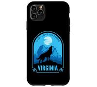 Virginia Live Love Explore Howling Wolf Design Case for iPhone 11 Pro Max