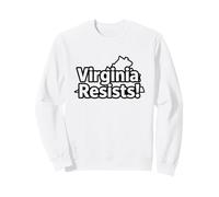 Virginia Resists, Democracy, Immigration, Freedom of Speech Sweatshirt