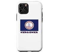 Virginia USA State Flag Souvenir Case for iPhone 11 Pro