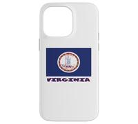 Virginia USA State Flag Souvenir Case for iPhone 14 Pro Max