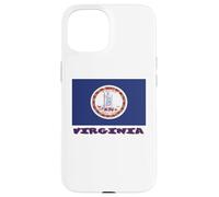 Virginia USA State Flag Souvenir Case for iPhone 15