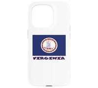 Virginia USA State Flag Souvenir Case for iPhone 15 Pro