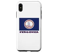 Virginia USA State Flag Souvenir Case for iPhone XS Max