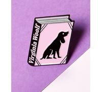 VIRGINIA WOOLF (FLUSH) PIN BADGE