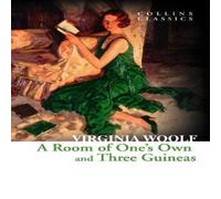Virginia Woolf Room of One's Own & Three Guineas Paperback Book Virginia Woolf Multicolor