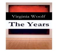 Virginia Woolf The Years Paperback Book in Gold Virginia Woolf Gold