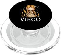 Virgo Anime Zodiac Sign PopSockets PopGrip for MagSafe