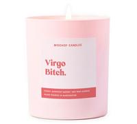 Virgo Birthday Gift Funny Zodiac Birthday Gift Soy Wax Candle Virgo Bitch - Scent: Pink Blossom