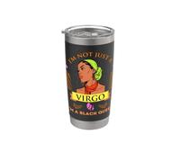 Virgo Black Queen Melanin Queens Virgos August September Stainless Steel Insulated Tumbler