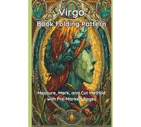 Virgo Book Folding Template: Measure, Mark, and Cut Method with Pre-Marked Pages