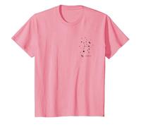 Virgo Constellation Horoscope Astrology Zodiac Sign T-Shirt, Youth, Pink, 2T