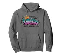 Virgo Crown Cosmic Vibes Energy Pullover Hoodie