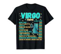 Virgo Facts Zodiac Virgo Queen T-Shirt
