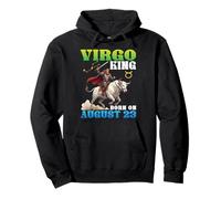 Virgo King Born On August 23rd Happy Birthday To Me Dad Son Pullover Hoodie