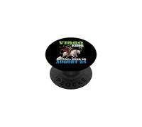 Virgo King Born On August 24th Happy Birthday To Me Dad Son PopSockets Adhesive PopGrip